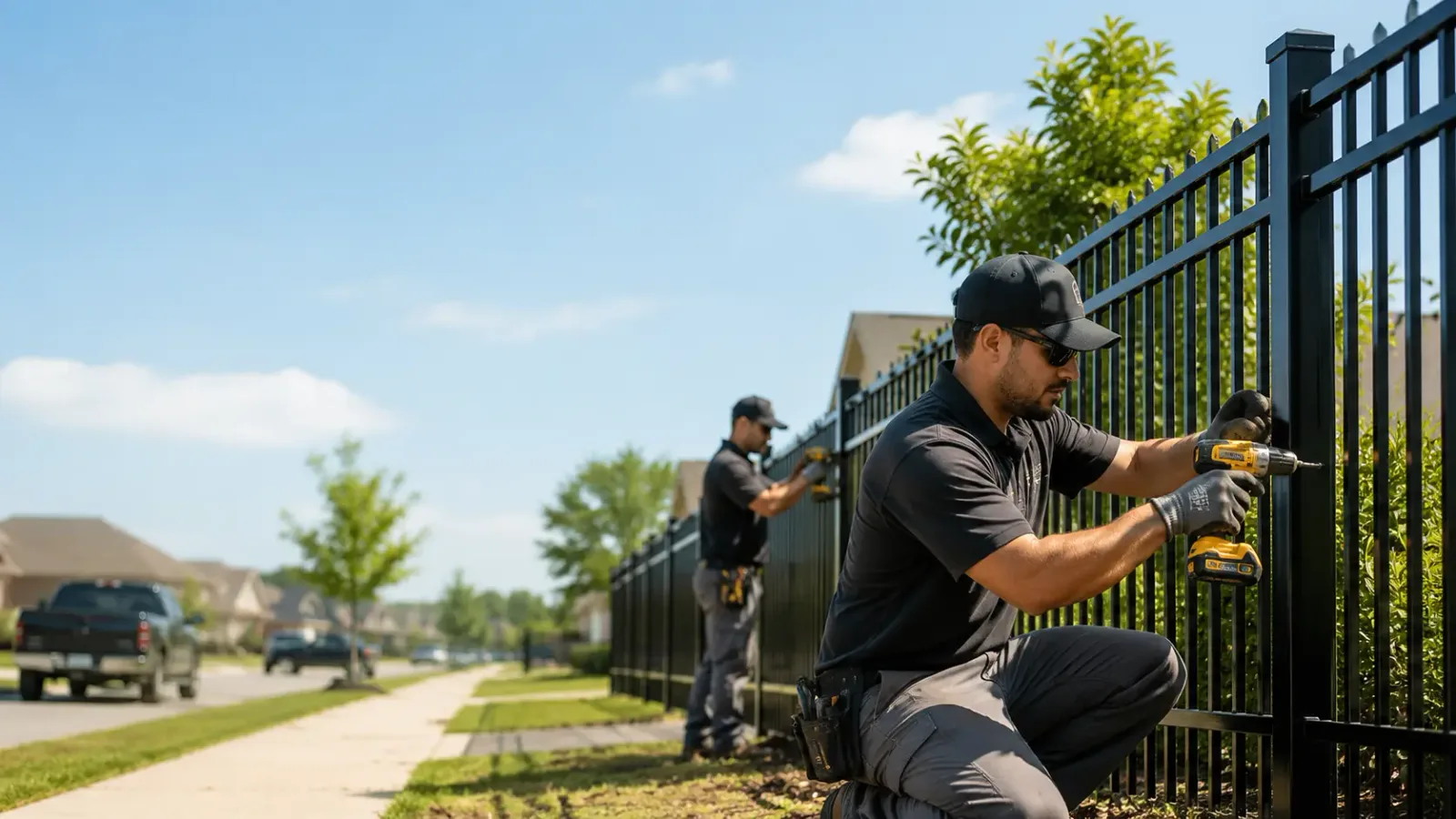 Metal Fence Installation in Middletown, MO
